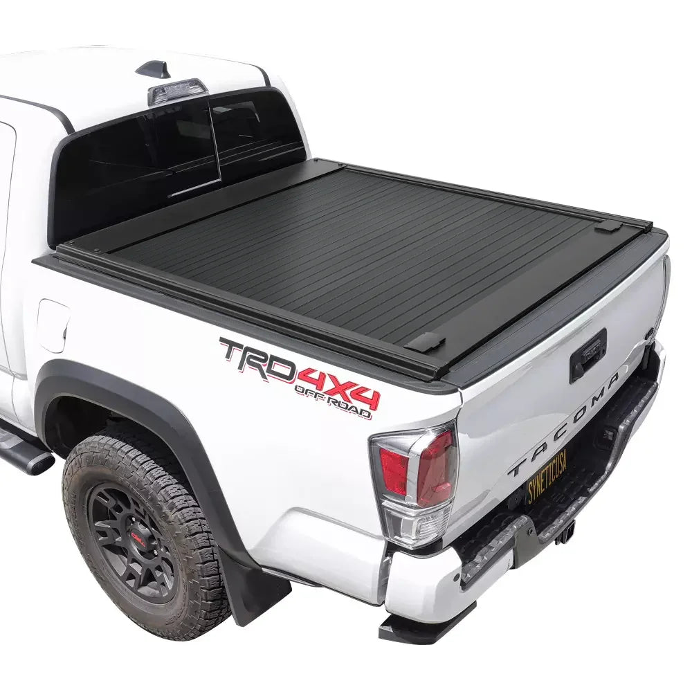 syneticusa MB retractable tonneau cover for Toyota Tacoma TRD 5ft bed