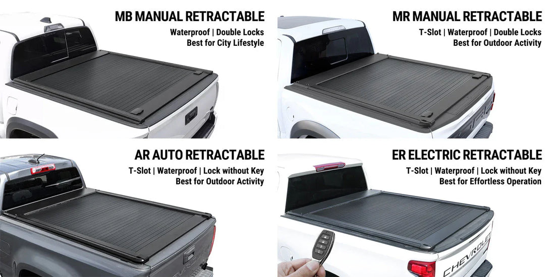 Retractable Tonneau Cover Model Comparisons