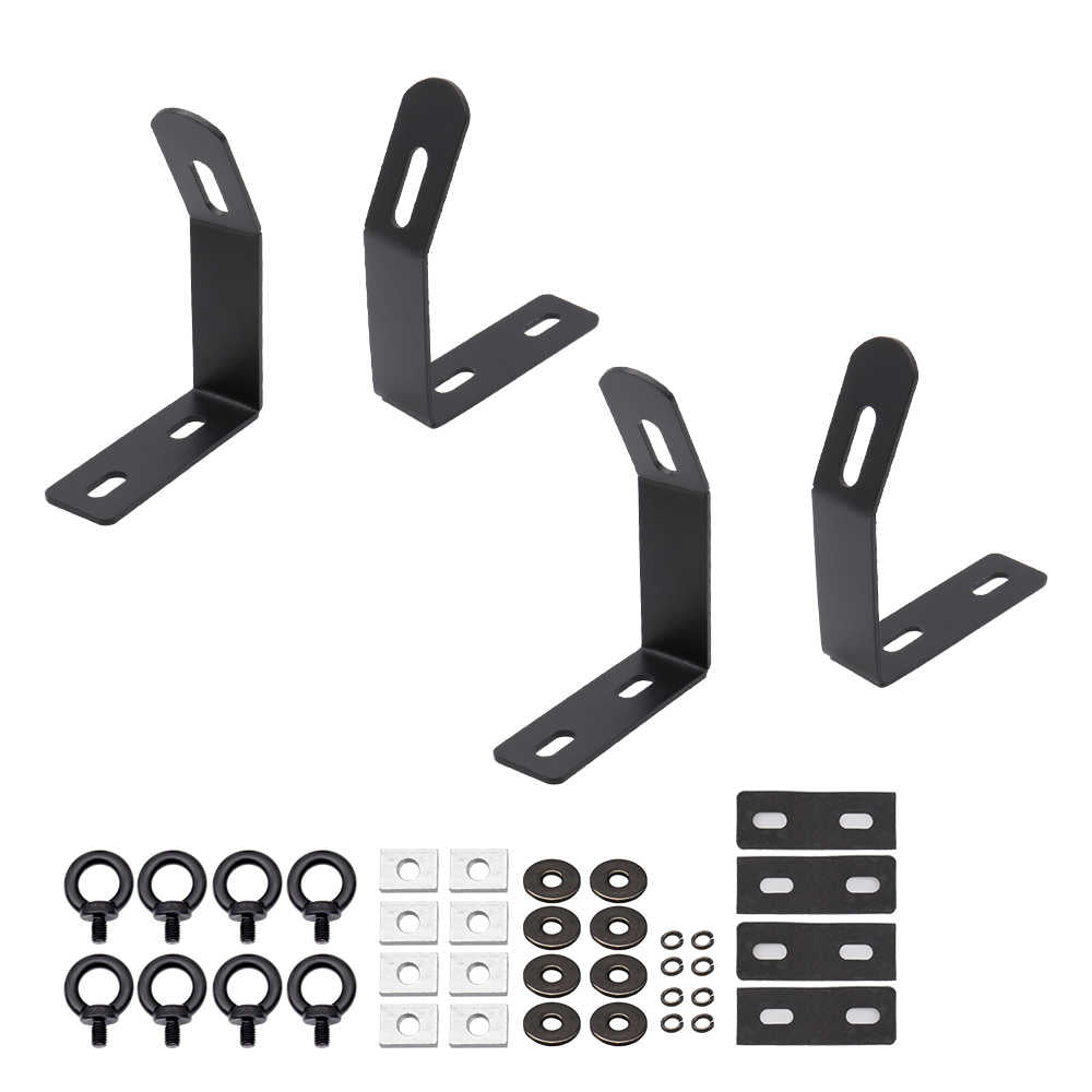 sets of T-Slot Crossbar Accessory with Secure Built-In Tie Down Handles