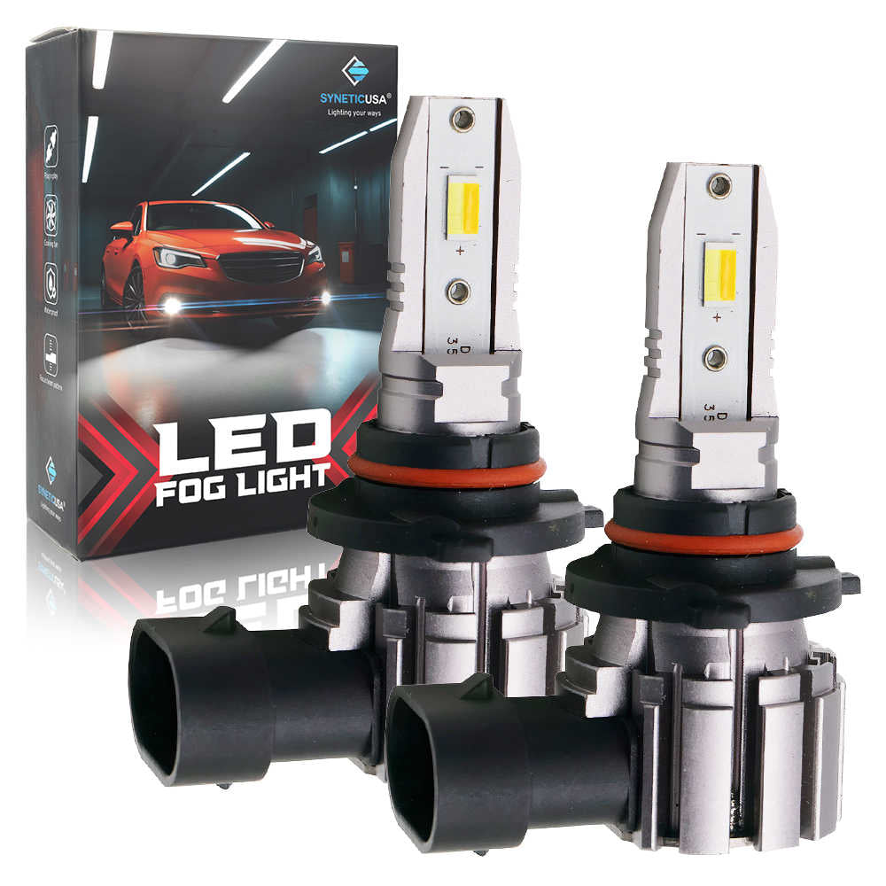 Three Color LED Fog Light (Yellow/White/Warm White) All-in-One Bulbs Kit