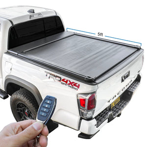 Toyota Tacoma (5ft Bed) ER Electric Retractable PRO Tonneau Cover