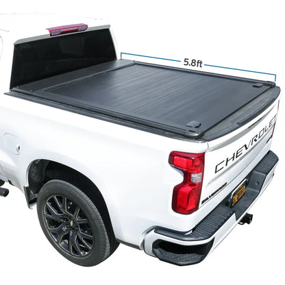 Chevrolet Silverado/GMC Sierra 1500 (5.8ft Bed) MR Retractable PRO Tonneau Cover