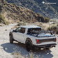 [2-in-1 Bundle] white Ford F-150 Raptor Retractable Tonneau Cover w/ R2 luggage rack