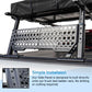 SYNETICUSA® R1L Aluminum Heavy Duty Adjustable Truck Bed Ladder Rack (6ft - 8ft Bed)