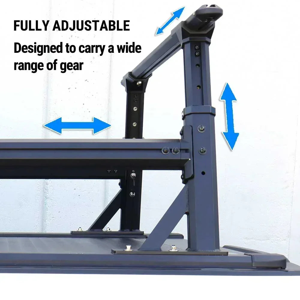 R1S Aluminum Adjustable Ladder Rack | Bolt-On | SYNETICUSA