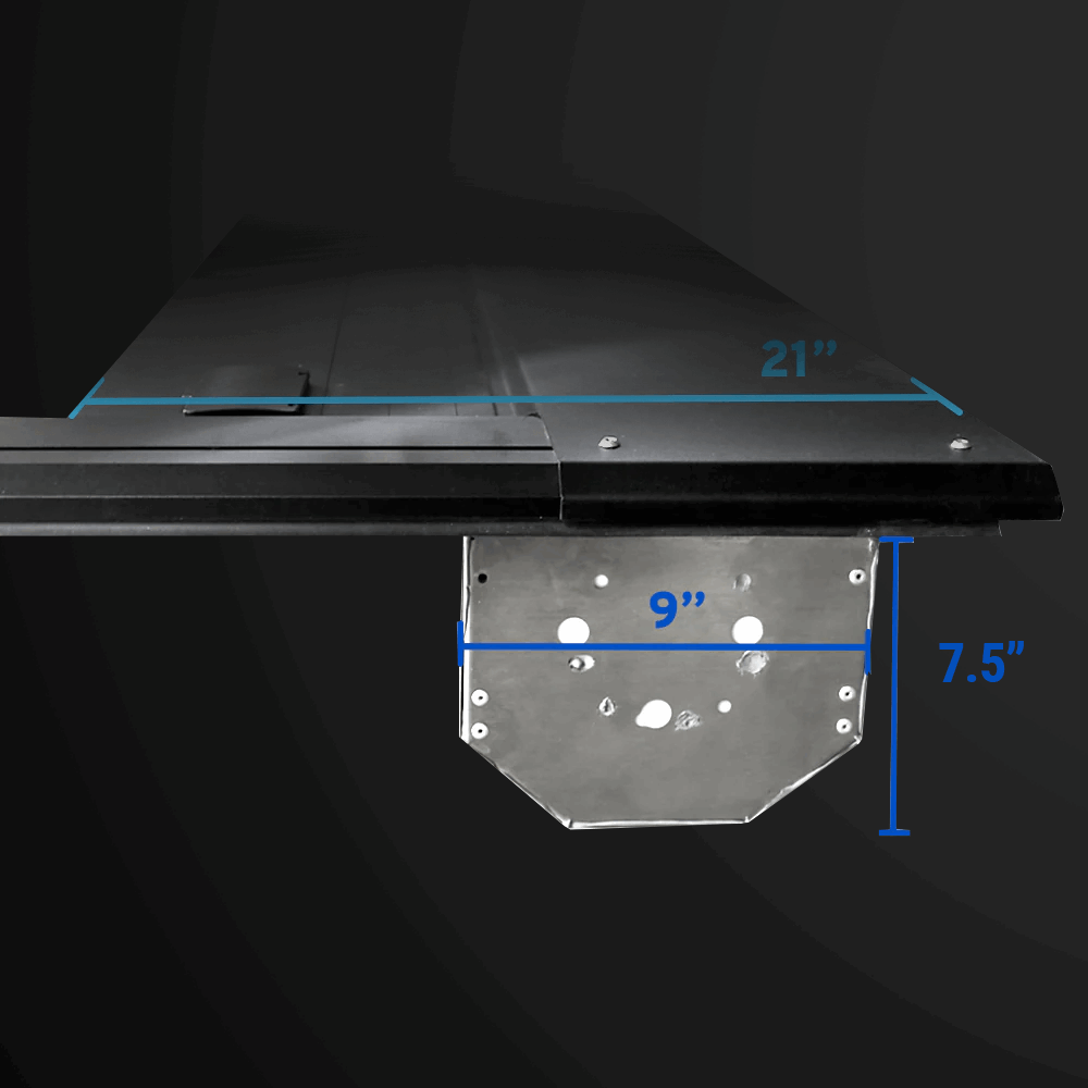 Chevrolet Silverado 2500/3500 6.8ft Bed MR Retractable PRO Tonneau Cover