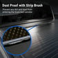syneticusa Retractable Tonneau Cover dust proof with strip brush