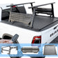 [2-in-1 Bundle] syneticusa powered Retractable Tonneau Cover with R1 ladder rack and side panel