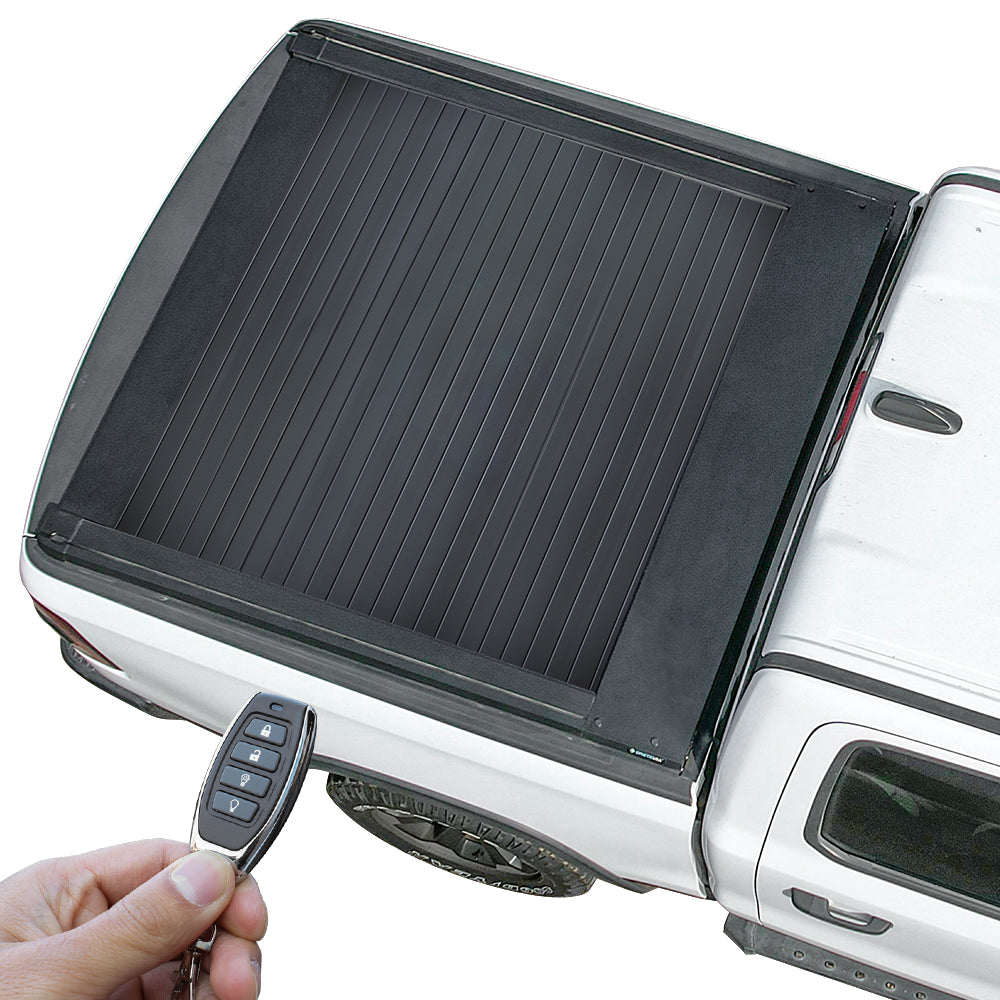 SYNETICUSA® (5ft - 5.8ft Bed) ER Retractable PRO Tonneau Cover