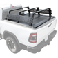 [2-in-1 Bundle] automatic Retractable Tonneau Cover with r6 premium overland rack stainless steel