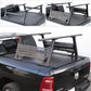 syneticusa manual retractable tonneau cover with ladder rack and molle side panel for rambox 1500