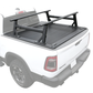 [2-in-1 Bundle] manual Retractable Tonneau Cover with r1 ladder rack