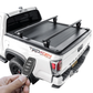 [2-in-1 Bundle] powered Retractable Tonneau Cover with aluminum crossbar for Toyota Tacoma TRD