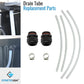 2 pcs Drain Tube Replacement Parts