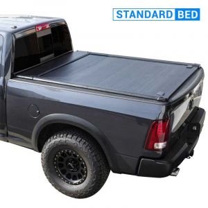 off-road truck bed cover with utility rack